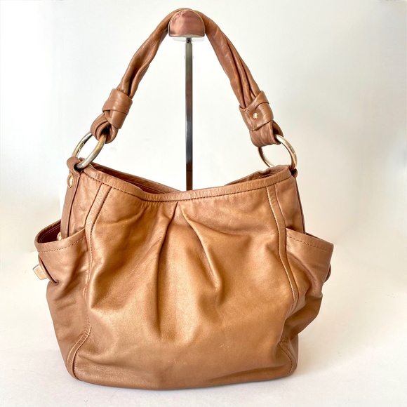 Coach Parker Cinnamon Rose Gold Shoulder Bag 13412
